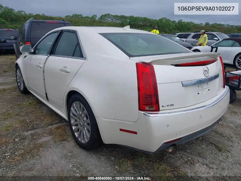 2010 Cadillac Cts Premium VIN: 1G6DP5EV9A0102027 Lot: 40540093