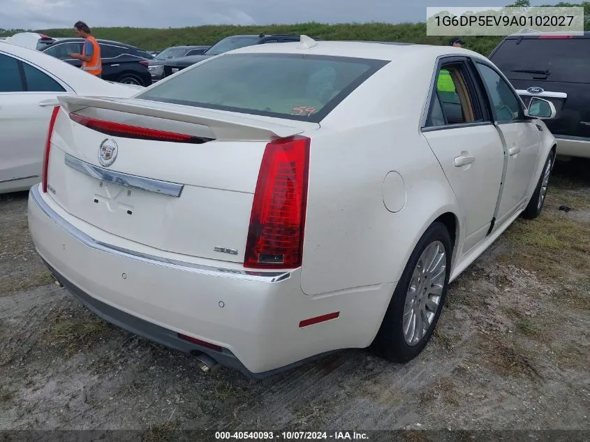 2010 Cadillac Cts Premium VIN: 1G6DP5EV9A0102027 Lot: 40540093