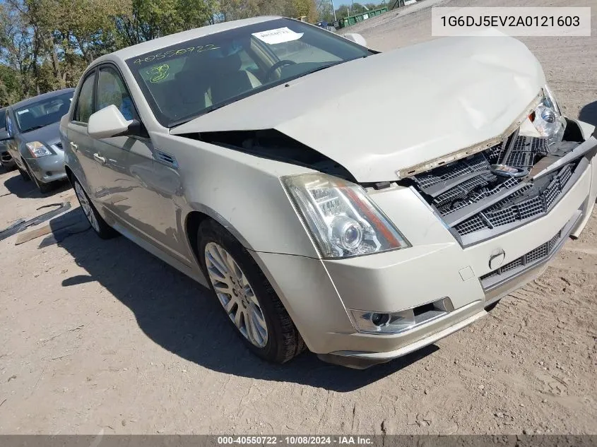 2010 Cadillac Cts Standard VIN: 1G6DJ5EV2A0121603 Lot: 40550722