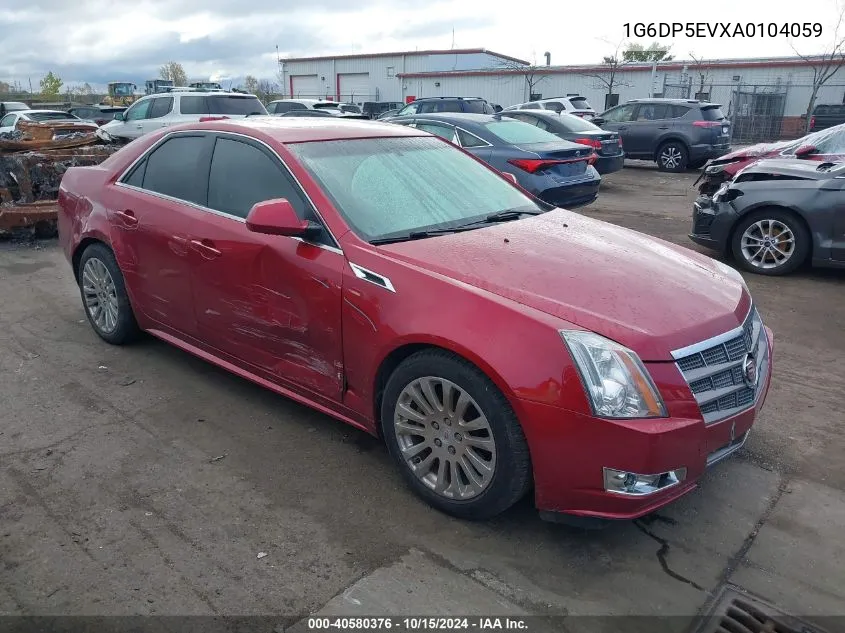 2010 Cadillac Cts Premium VIN: 1G6DP5EVXA0104059 Lot: 40580376