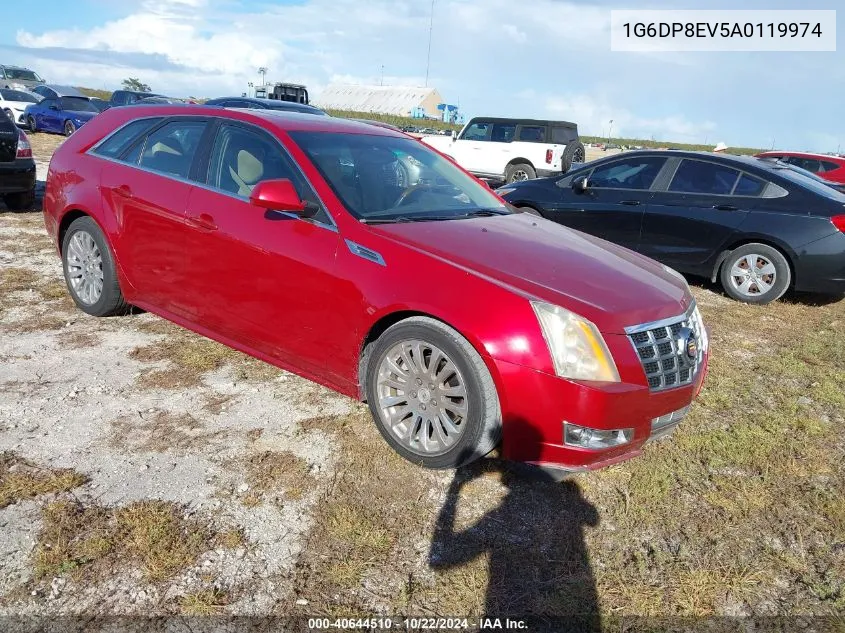 2010 Cadillac Cts Premium VIN: 1G6DP8EV5A0119974 Lot: 40644510