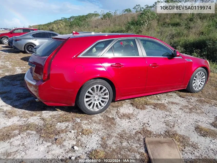 2010 Cadillac Cts Premium VIN: 1G6DP8EV5A0119974 Lot: 40644510