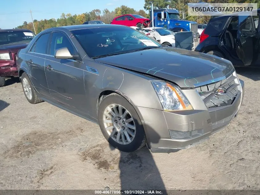 2010 Cadillac Cts Standard VIN: 1G6DA5EG7A0129147 Lot: 40677856