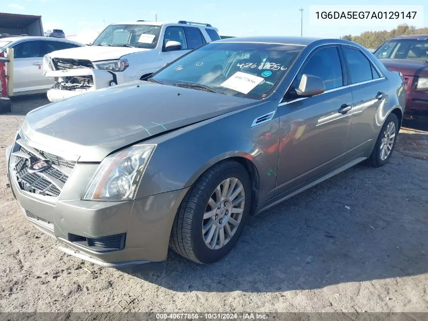 2010 Cadillac Cts Standard VIN: 1G6DA5EG7A0129147 Lot: 40677856