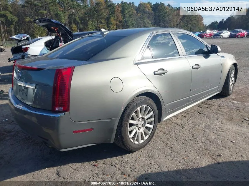 2010 Cadillac Cts Standard VIN: 1G6DA5EG7A0129147 Lot: 40677856