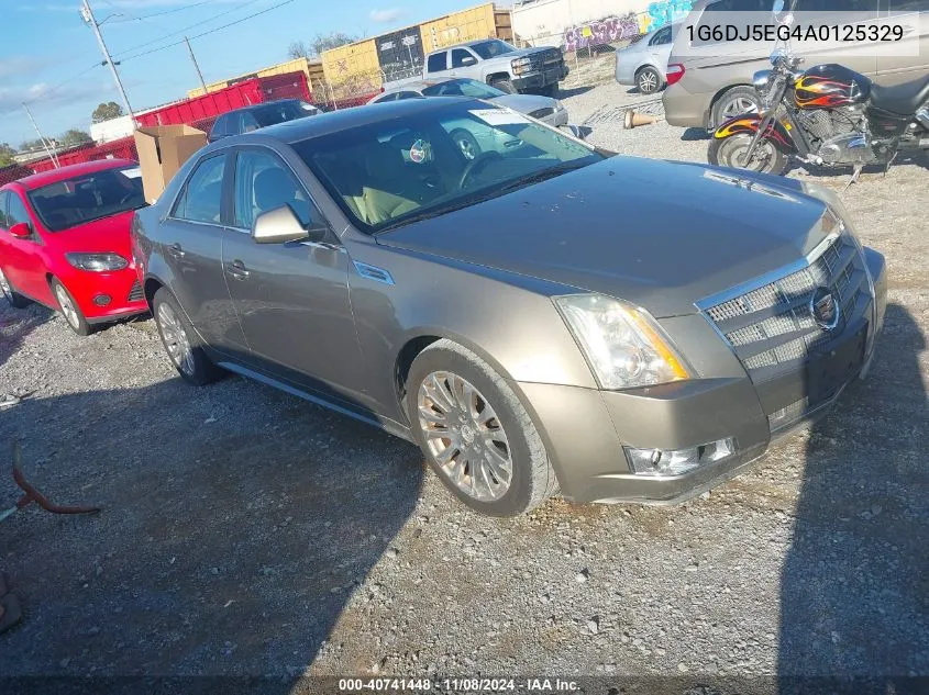 2010 Cadillac Cts Performance VIN: 1G6DJ5EG4A0125329 Lot: 40741448