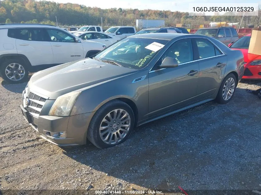 2010 Cadillac Cts Performance VIN: 1G6DJ5EG4A0125329 Lot: 40741448