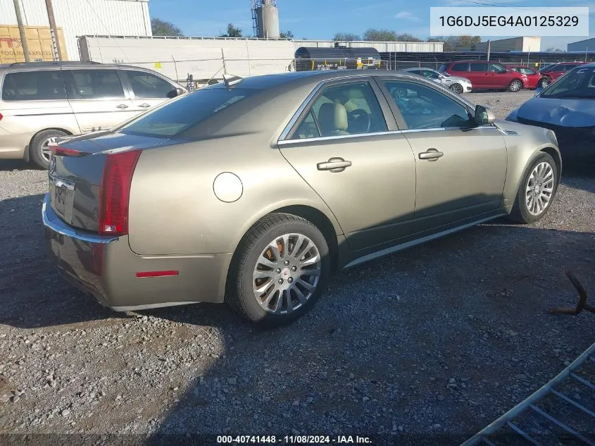 2010 Cadillac Cts Performance VIN: 1G6DJ5EG4A0125329 Lot: 40741448