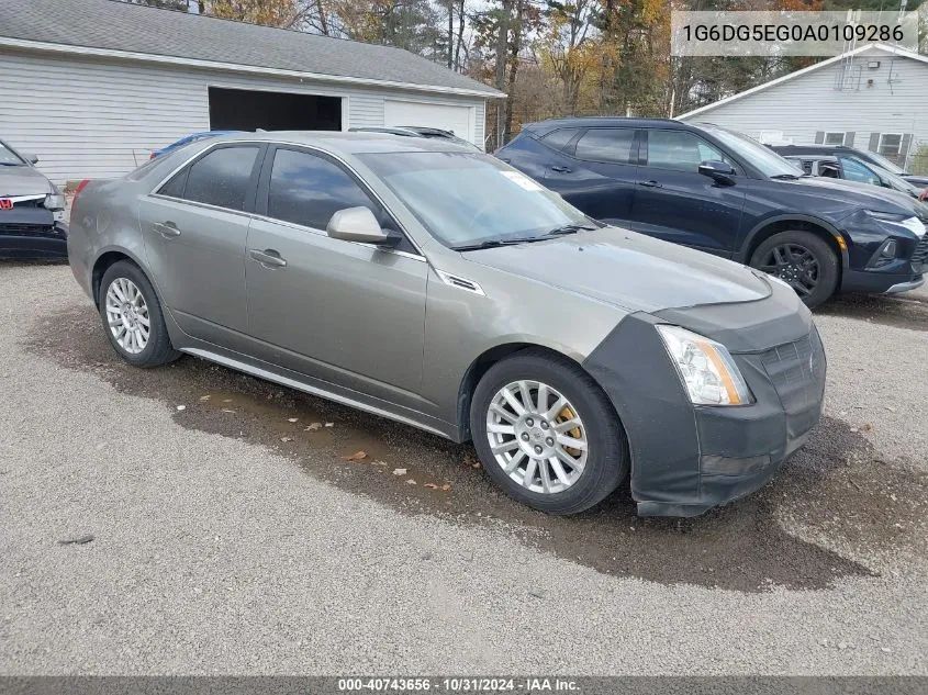 2010 Cadillac Cts Luxury VIN: 1G6DG5EG0A0109286 Lot: 40743656