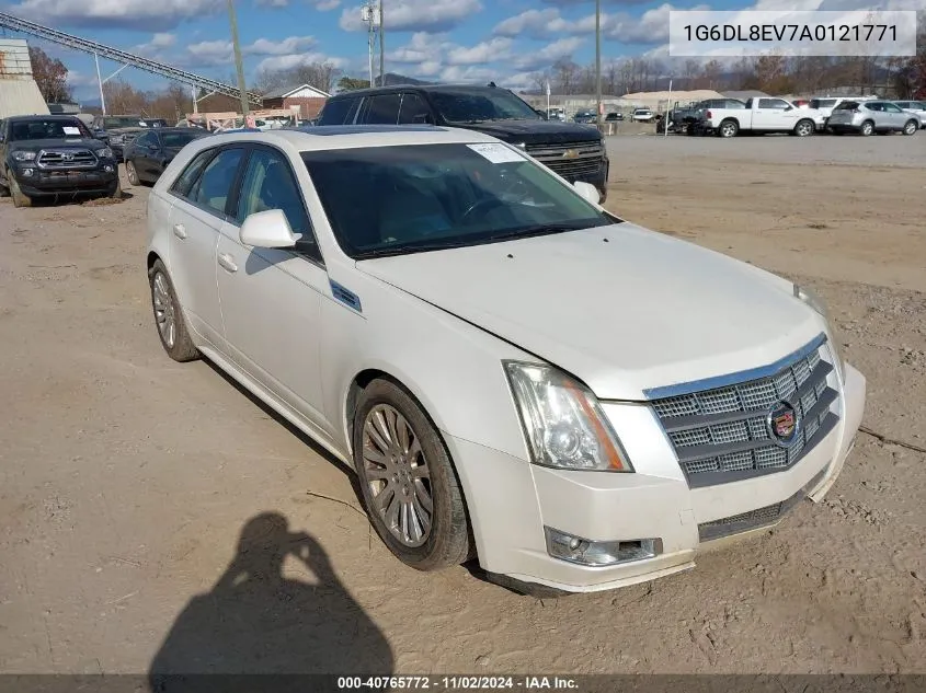 2010 Cadillac Cts Performance VIN: 1G6DL8EV7A0121771 Lot: 40765772