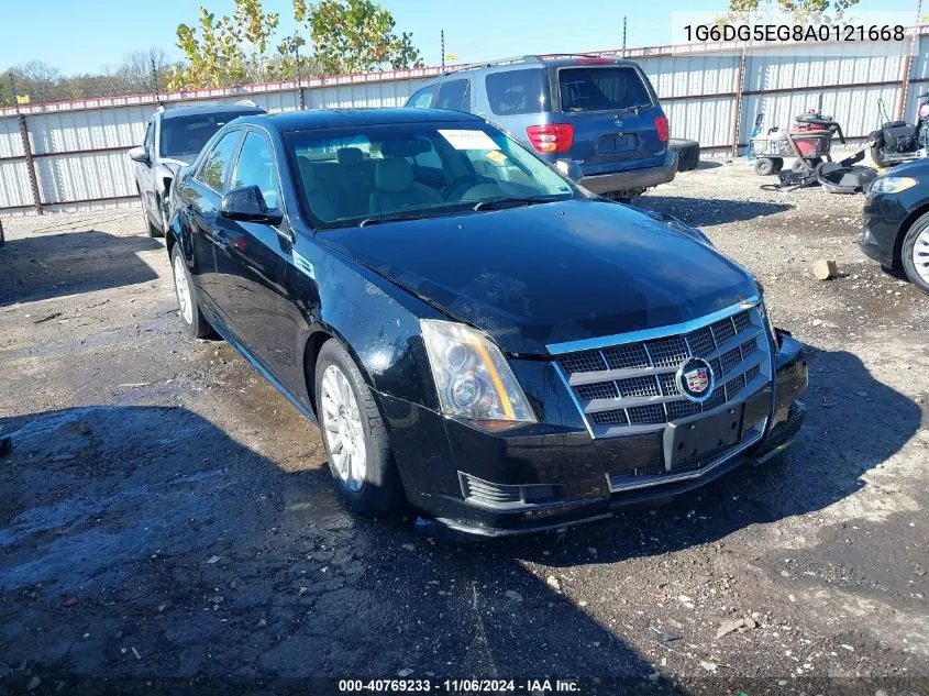 2010 Cadillac Cts Luxury VIN: 1G6DG5EG8A0121668 Lot: 40769233