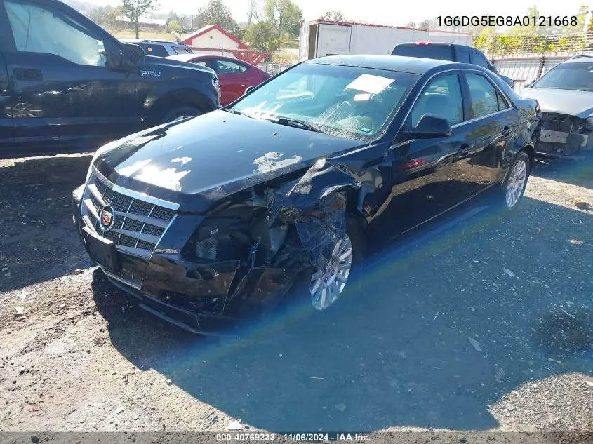 2010 Cadillac Cts Luxury VIN: 1G6DG5EG8A0121668 Lot: 40769233