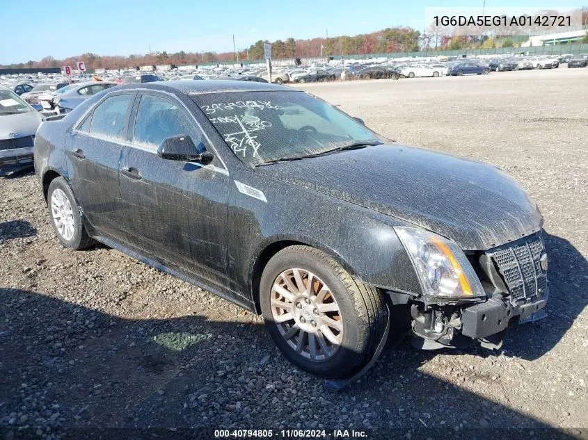 1G6DA5EG1A0142721 2010 Cadillac Cts Standard