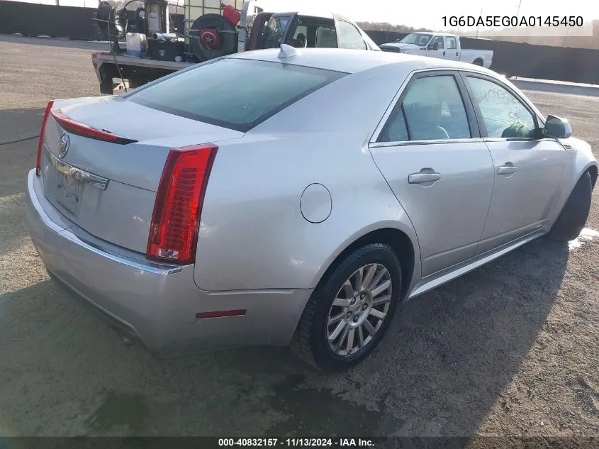 2010 Cadillac Cts Standard VIN: 1G6DA5EG0A0145450 Lot: 40832157