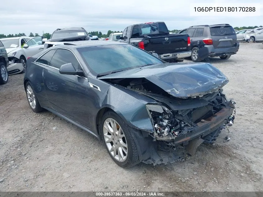 1G6DP1ED1B0170288 2011 Cadillac Cts Premium