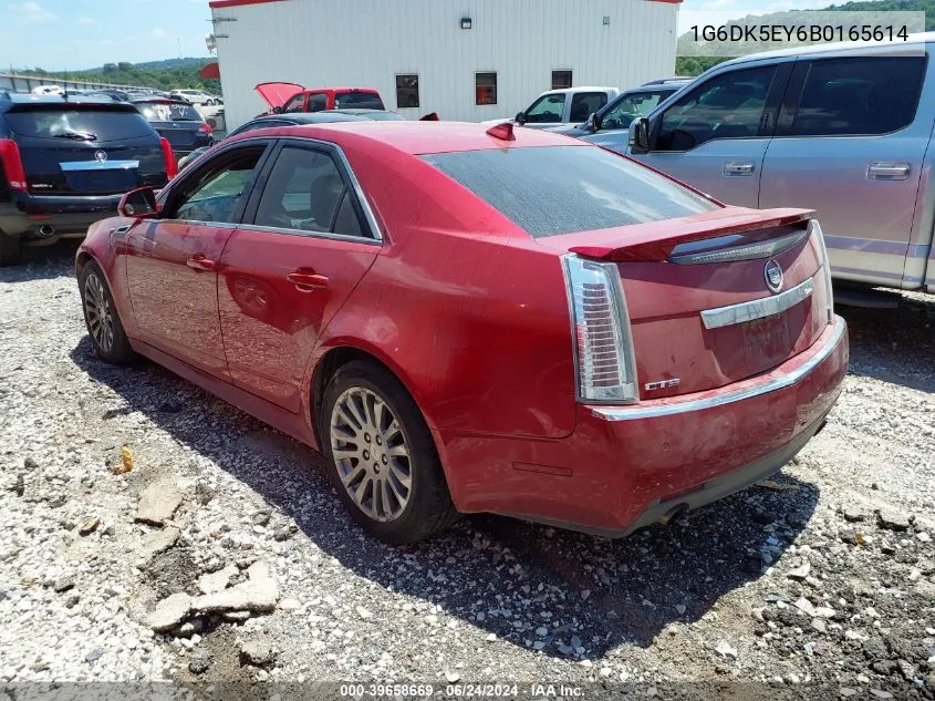 2011 Cadillac Cts Performance VIN: 1G6DK5EY6B0165614 Lot: 39658669