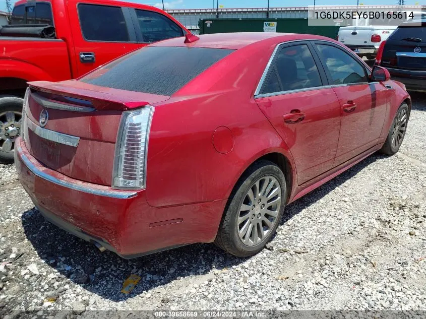 1G6DK5EY6B0165614 2011 Cadillac Cts Performance