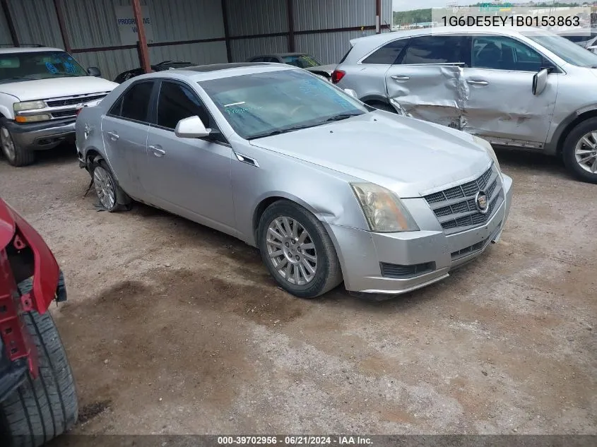 2011 Cadillac Cts Luxury VIN: 1G6DE5EY1B0153863 Lot: 39702956