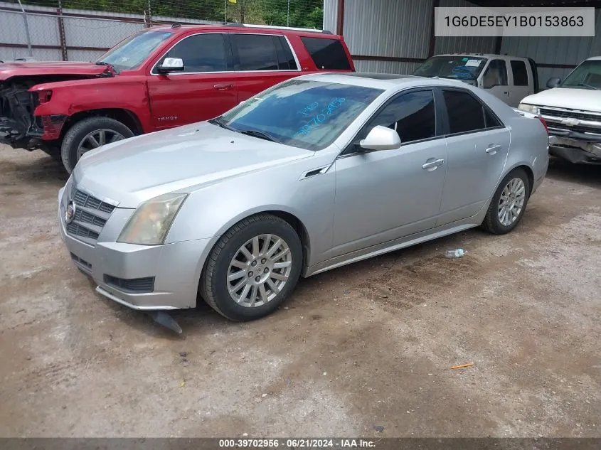 2011 Cadillac Cts Luxury VIN: 1G6DE5EY1B0153863 Lot: 39702956