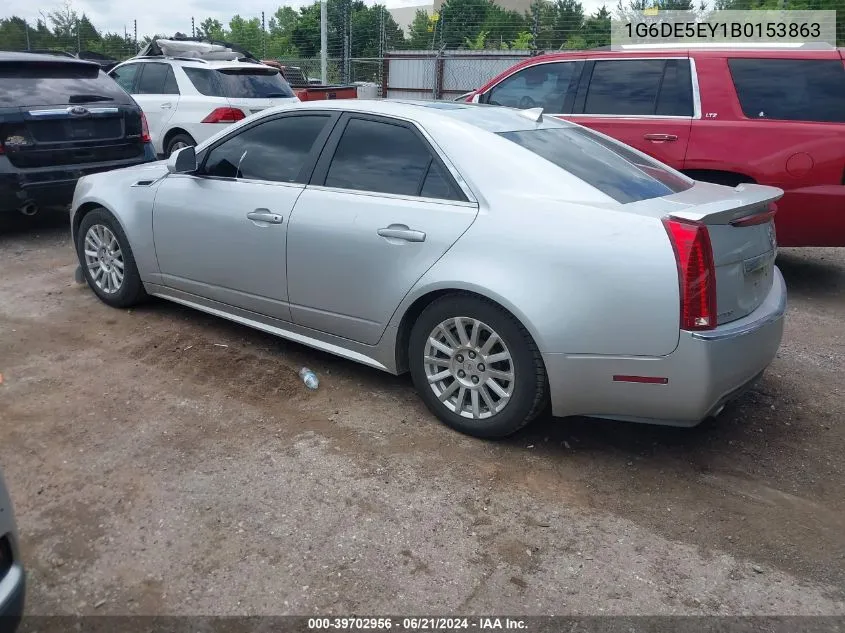 2011 Cadillac Cts Luxury VIN: 1G6DE5EY1B0153863 Lot: 39702956