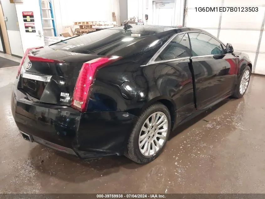 1G6DM1ED7B0123503 2011 Cadillac Cts Performance