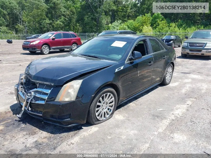 1G6DC5EY2B0138214 2011 Cadillac Cts Standard