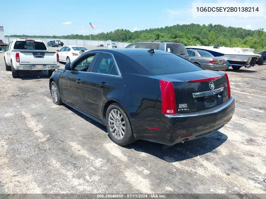 1G6DC5EY2B0138214 2011 Cadillac Cts Standard