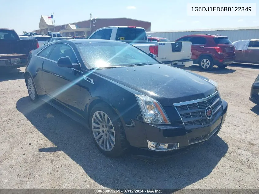 2011 Cadillac Cts Performance VIN: 1G6DJ1ED6B0122349 Lot: 39859261