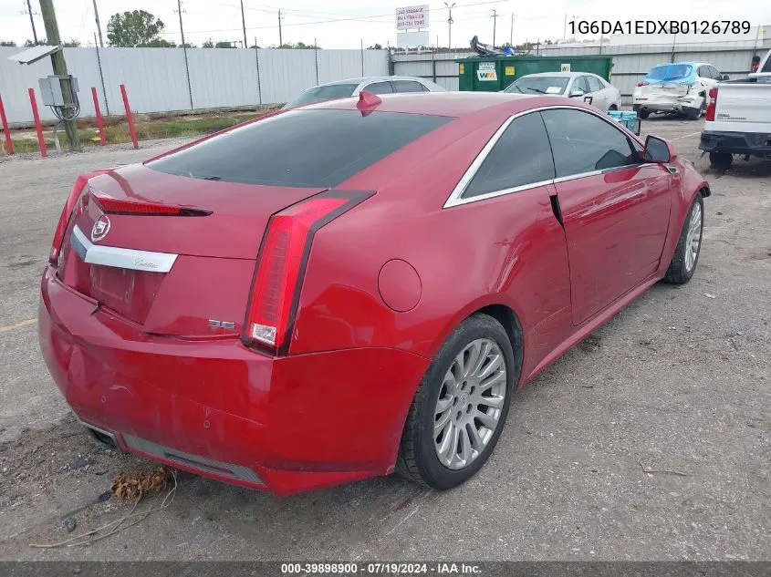 1G6DA1EDXB0126789 2011 Cadillac Cts Standard