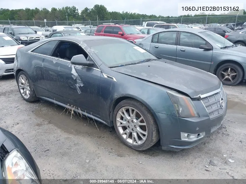 2011 Cadillac Cts Performance VIN: 1G6DJ1ED2B0153162 Lot: 39948145