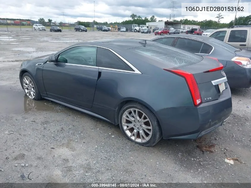 1G6DJ1ED2B0153162 2011 Cadillac Cts Performance