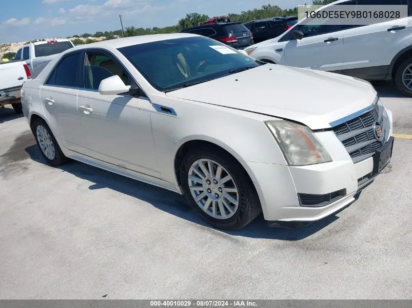 1G6DE5EY9B0168028 2011 Cadillac Cts Luxury