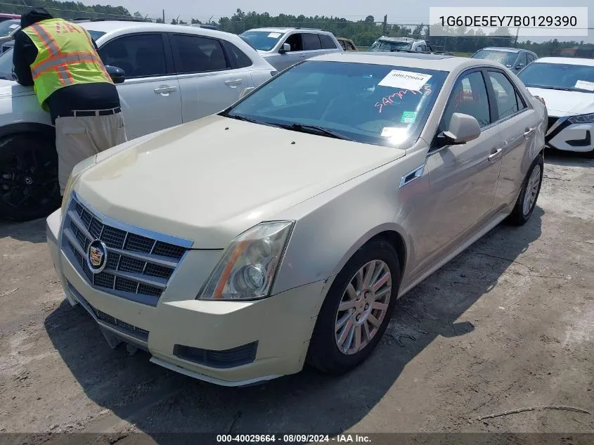 1G6DE5EY7B0129390 2011 Cadillac Cts Luxury