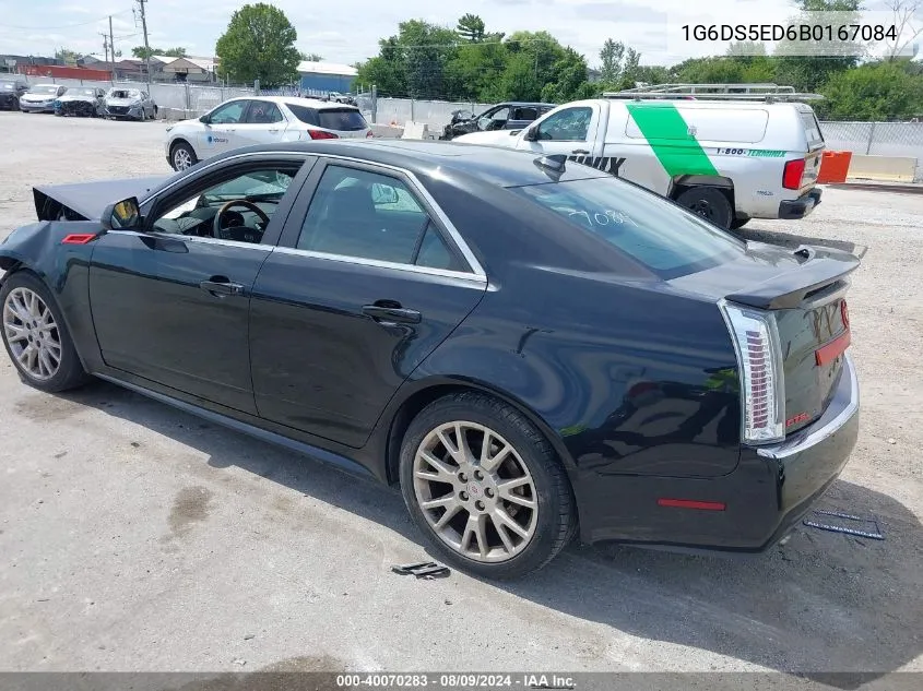 2011 Cadillac Cts Premium VIN: 1G6DS5ED6B0167084 Lot: 40070283