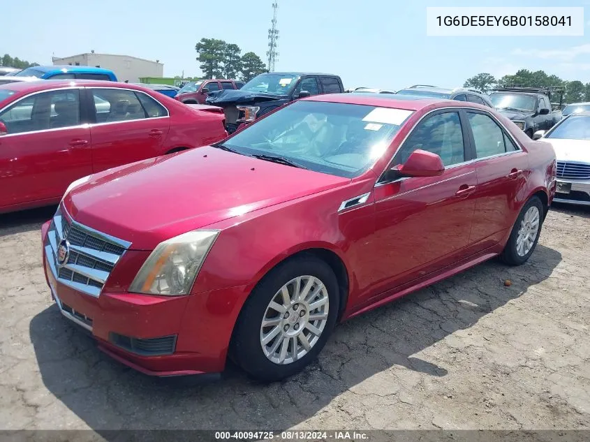 1G6DE5EY6B0158041 2011 Cadillac Cts Luxury Collection