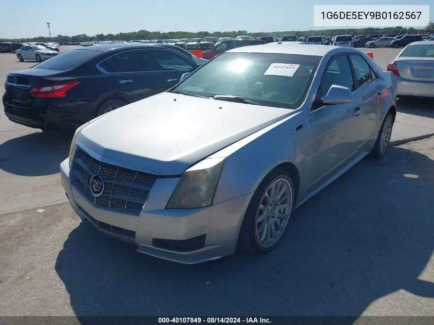 1G6DE5EY9B0162567 2011 Cadillac Cts Luxury