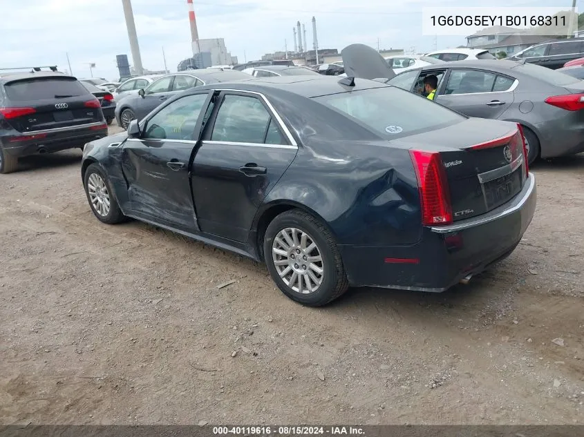 2011 Cadillac Cts Luxury VIN: 1G6DG5EY1B0168311 Lot: 40119616