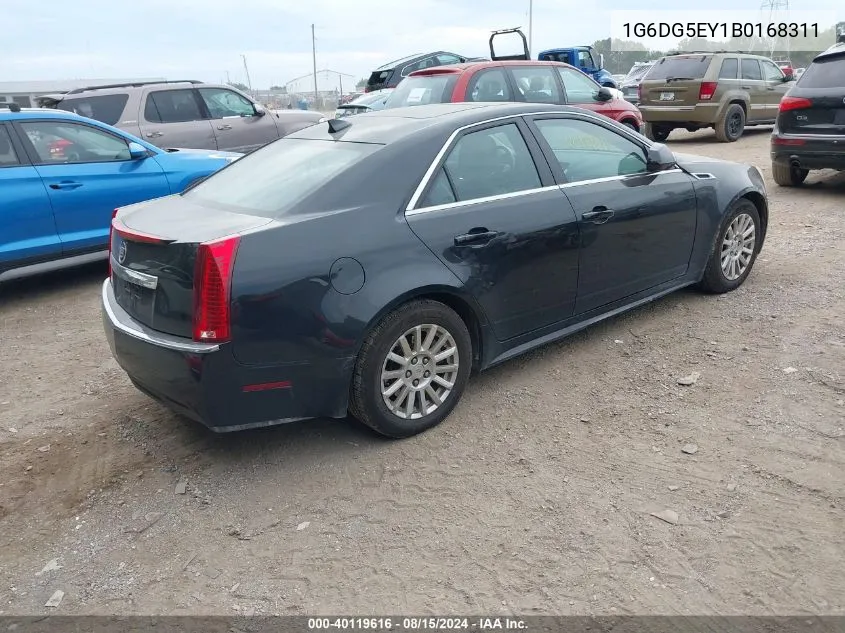 1G6DG5EY1B0168311 2011 Cadillac Cts Luxury