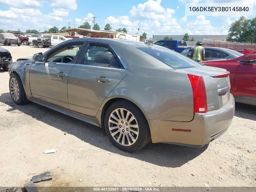 1G6DK5EY3B0145840 2011 Cadillac Cts Performance