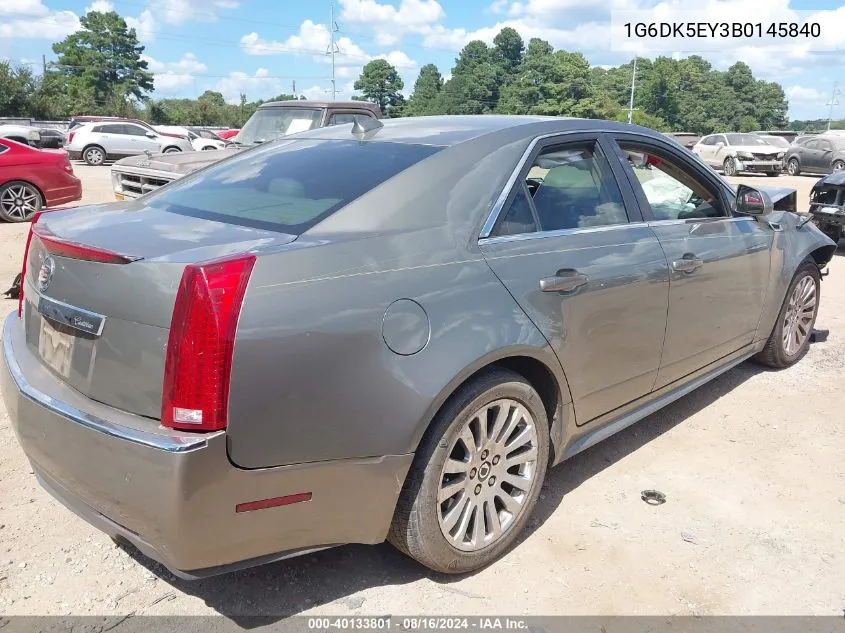 1G6DK5EY3B0145840 2011 Cadillac Cts Performance