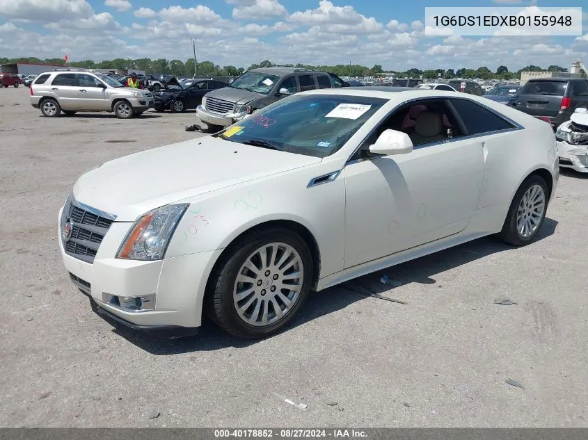 1G6DS1EDXB0155948 2011 Cadillac Cts Premium