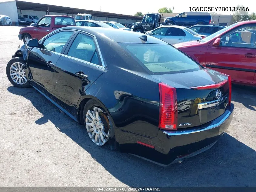 1G6DC5EY2B0137466 2011 Cadillac Cts Standard