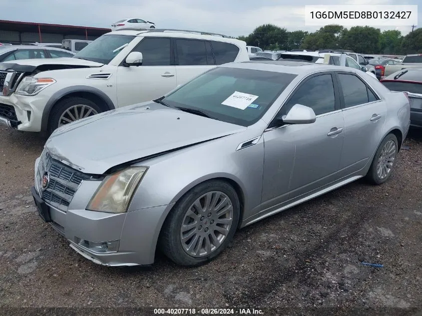 2011 Cadillac Cts Standard VIN: 1G6DM5ED8B0132427 Lot: 40207718