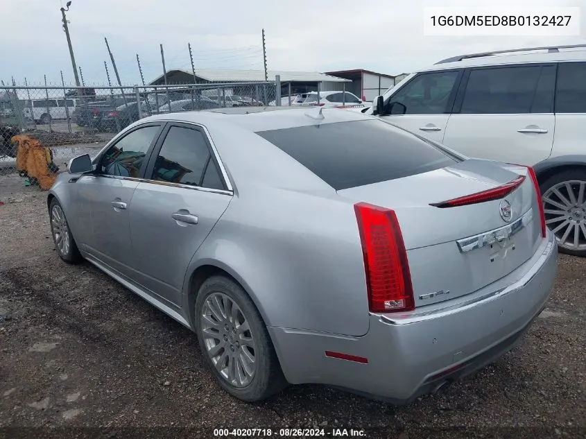 1G6DM5ED8B0132427 2011 Cadillac Cts Standard