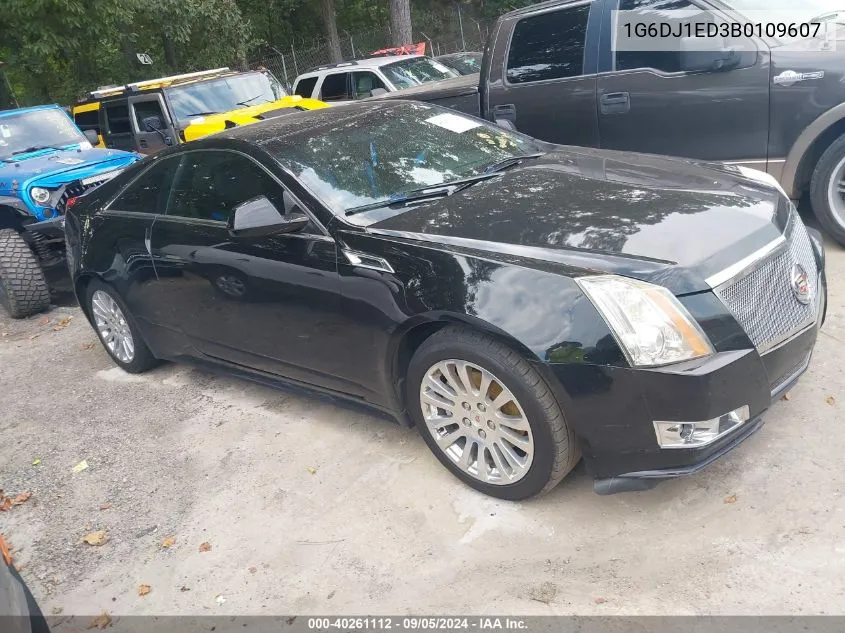 1G6DJ1ED3B0109607 2011 Cadillac Cts Performance