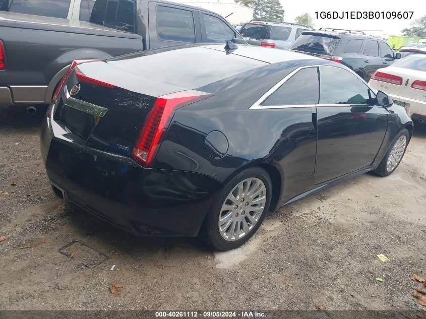 1G6DJ1ED3B0109607 2011 Cadillac Cts Performance