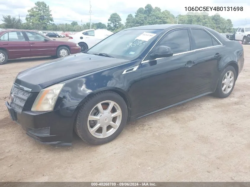 2011 Cadillac Cts Standard VIN: 1G6DC5EY4B0131698 Lot: 40268789