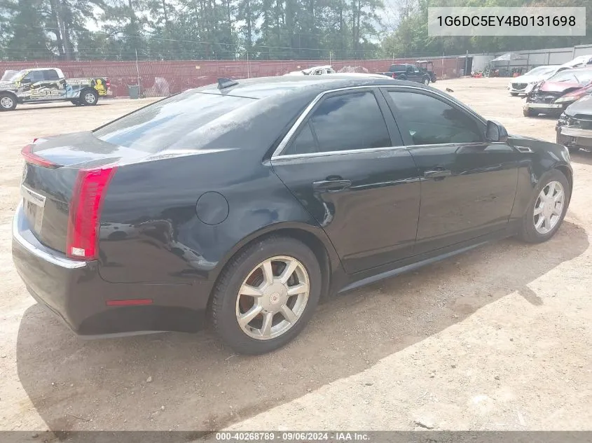 2011 Cadillac Cts Standard VIN: 1G6DC5EY4B0131698 Lot: 40268789