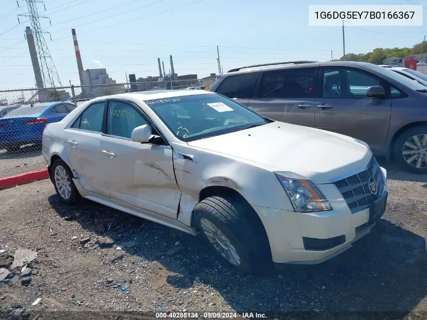 2011 Cadillac Cts Luxury VIN: 1G6DG5EY7B0166367 Lot: 40285134