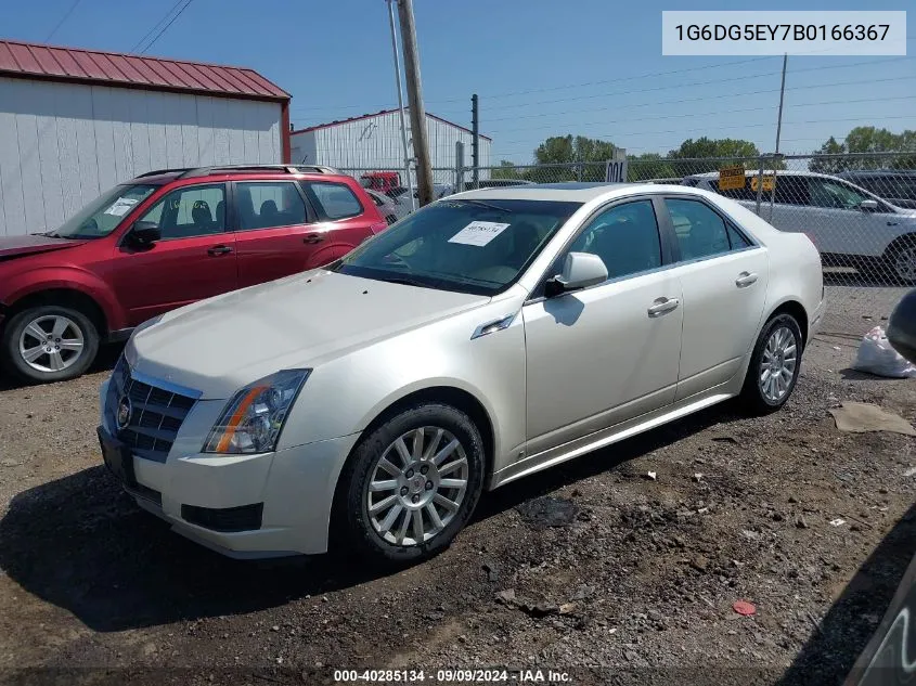 1G6DG5EY7B0166367 2011 Cadillac Cts Luxury